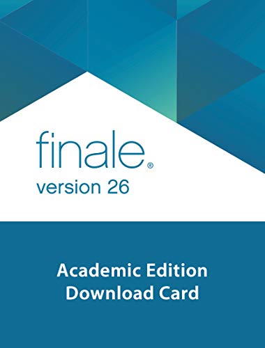Finale 26 Academic Edition
