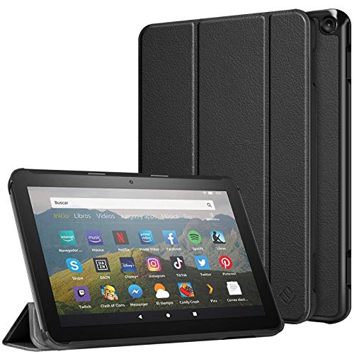 Fintie Slim Case for Kindle Fire HD 8 Tablet - Slim Shell Stand Cover
