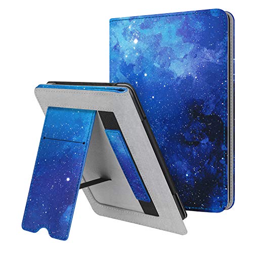 Fintie Stand Case for 6" Kindle Paperwhite - Premium PU Leather Sleeve Cover with Card Slot and Hand Strap