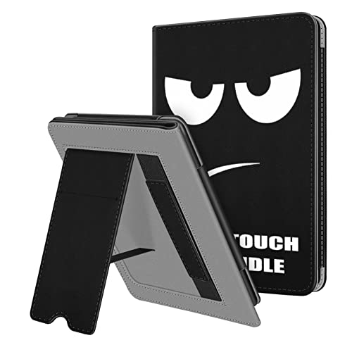 Fintie Stand Case for Kindle Paperwhite 2021 - Premium PU Leather Sleeve Cover with Card Slot and Hand Strap