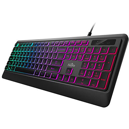 Fiodio Rainbow Gaming Keyboard