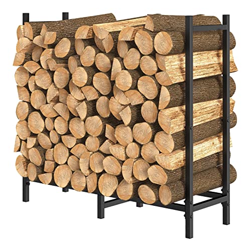 Firewood Rack Indoor, Small Log Rack Stand