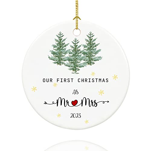 First Christmas Married Ornament 2023