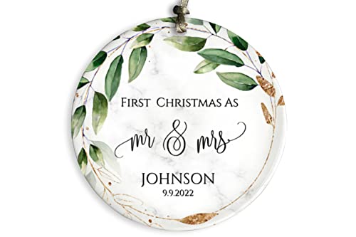 First Christmas Mr & Mrs Ornament 2023