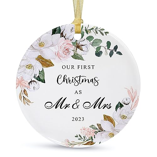 First Christmas Ornament for Newlyweds
