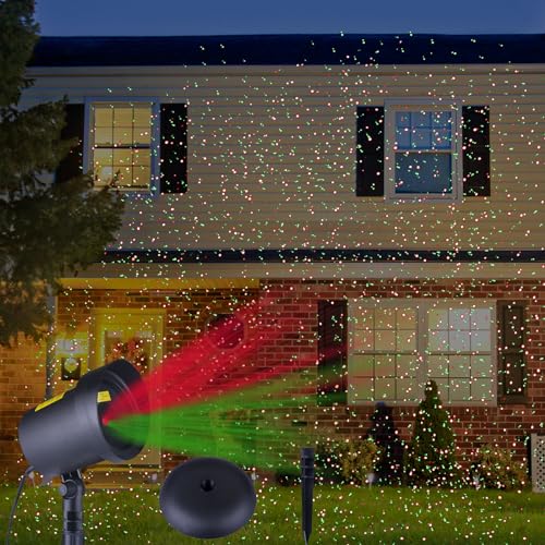 Fisca Christmas Laser Lights Outdoor Projector