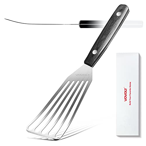 Fish Spatula with Stainless Steel Blade