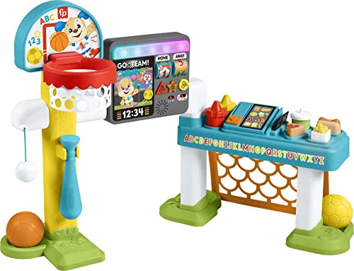 Fisher-Price Toddler Learning Toy, 4-In-1 Game Center
