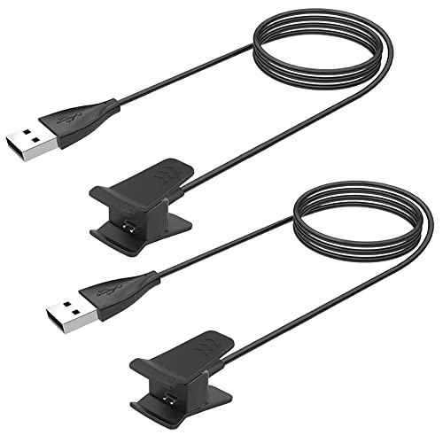 Fitbit Alta Charger - Replacement Charging Cable USB Charge Clip