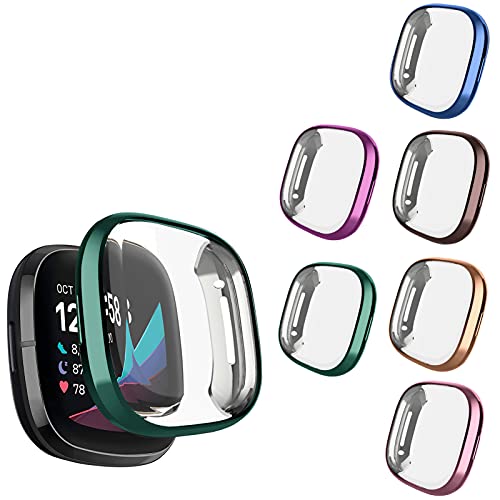Fitbit Sense/Versa 3 Screen Protector Case - Fashionable and Protective Accessory