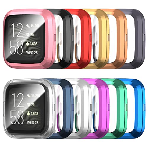 Fitbit Versa 2 Case with Screen Protector