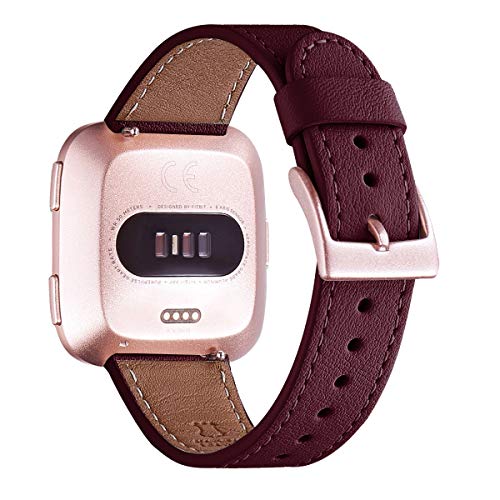 Fitbit Versa Leather Band Replacement Strap