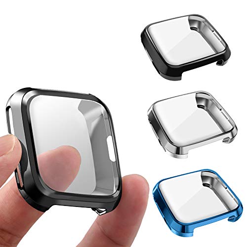 Fitbit Versa Screen Protector Case - 3 Pack