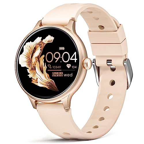 FITVII Women's Smart Watch with Fitness Tracking and Phone Features