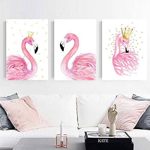 Flamingo Canvas Prints Artwork Decor for Home