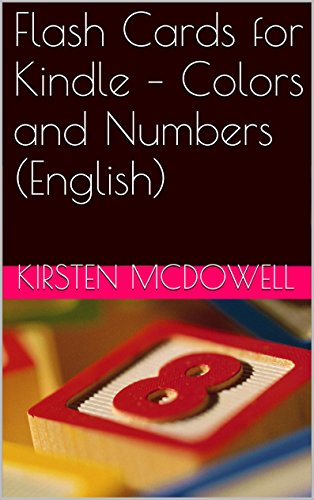Flash Cards for Kindle – Colors and Numbers (English)