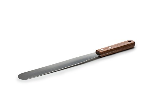 Flat Icing Spatula, 8-Inch Blade, Wood Handle