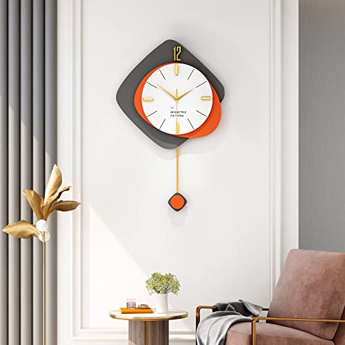 FLEBLE Modern Wall Clock for Home Decor