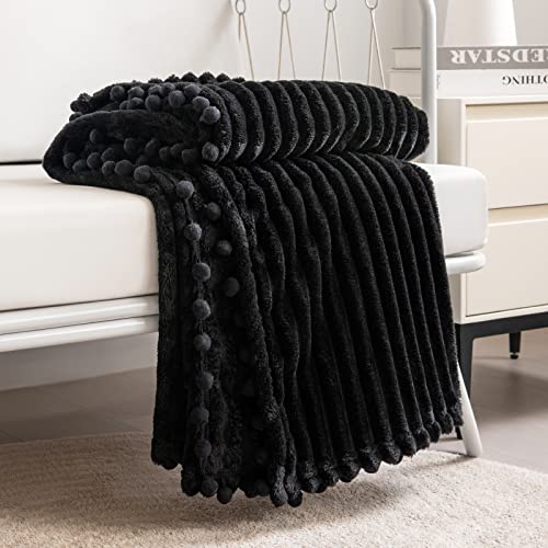 Fleece Blanket Throw - Soft, Plush, Cozy