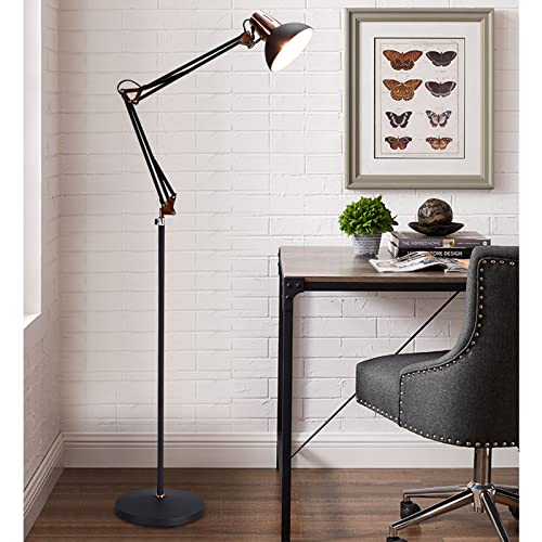 Flexible Swing Arms Reading Floor Lamp