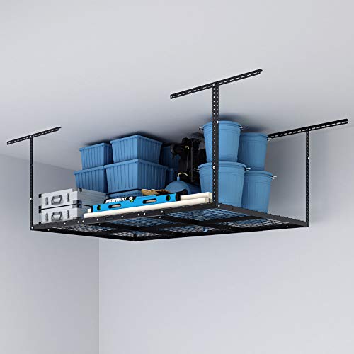 FLEXIMOUNTS Heavy Duty Garage Ceiling Storage Rack