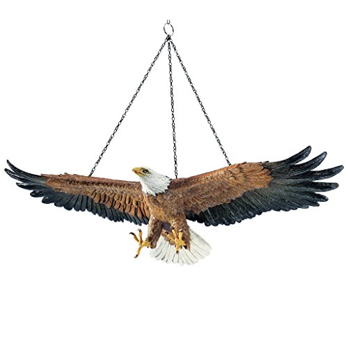 Flight of Freedom Hanging Eagle Sculpture