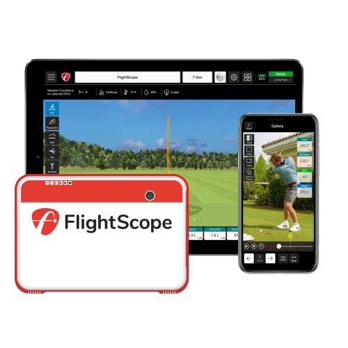 FlightScope Mevo+ 2023 Edition - Golf Launch Monitor & Simulator