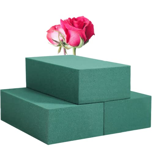 6pcs Flower Foam Blocks,6.5inch Round Dry Floral Foam For Artificial Flowers,for  Wedding Aisle Flow