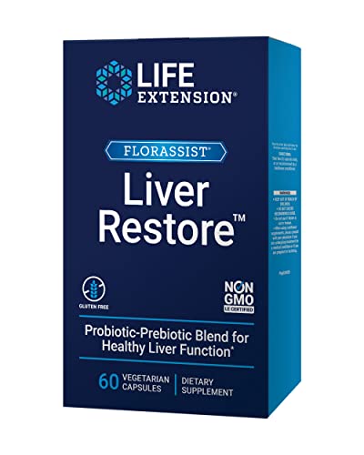 FLORASSIST Liver Restore - Probiotics & Prebiotics Supplement