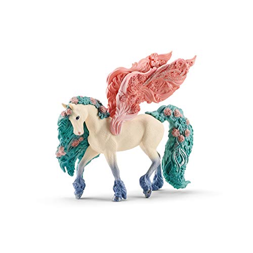 Flower Pegasus Unicorn Toy Figurine