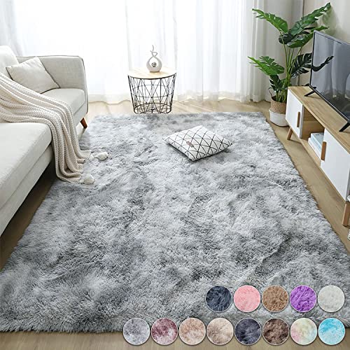 Fluffy Area Rug for Bedroom 4x5