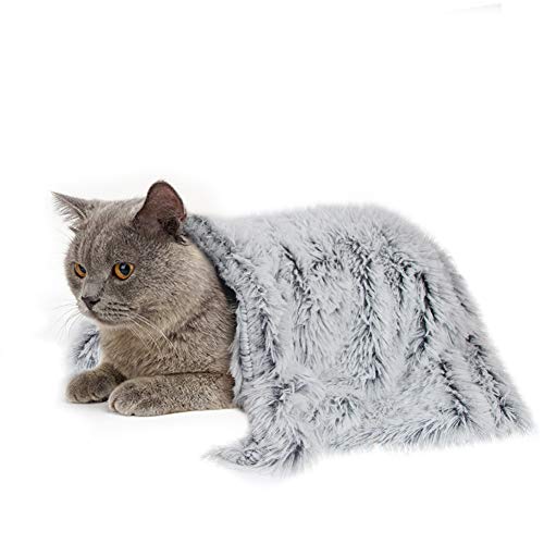 Fluffy Fleece Calming Pet Throw Blanket