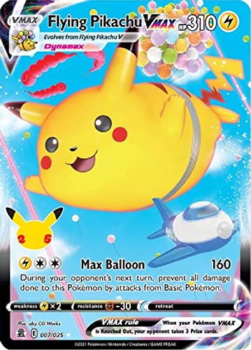 Flying Pikachu VMAX - 007/025 Ultra Rare - SWSH Celebrations