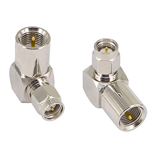 FME to SMA Male RF Cable Adapter - Pack of 2