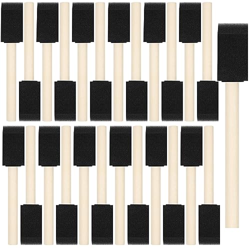Foam Paint Brushes for Painting and DIY Craft Projects