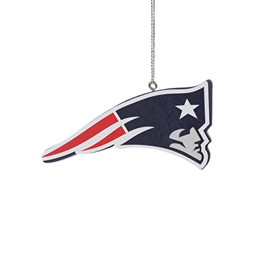 FOCO New England Patriots NFL Holiday Cheer Logo Ornament