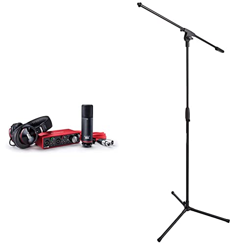 Focusrite Scarlett 2i2 Studio Bundle with Microphone Stand