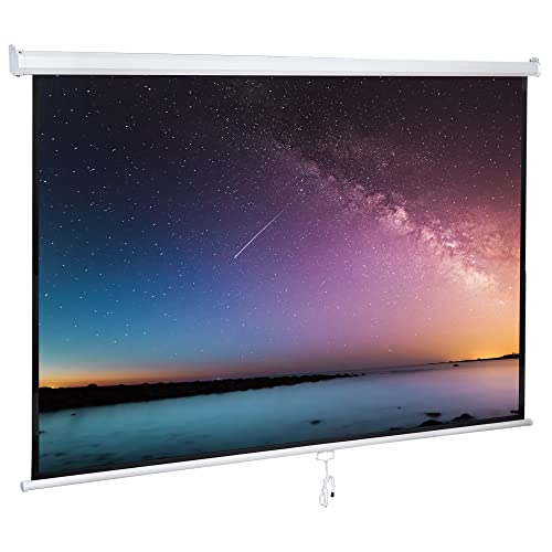 Foldable Anti-Crease 80'' Projection Screen