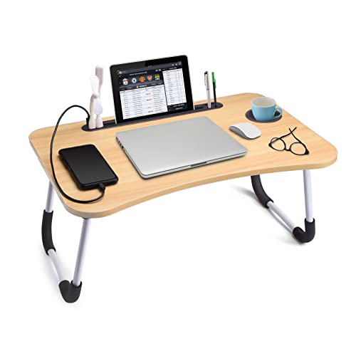 Foldable Bed Table for Laptops and More