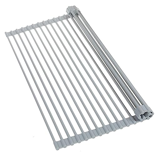 Foldable Kitchen Stainless Steel Dish Rack