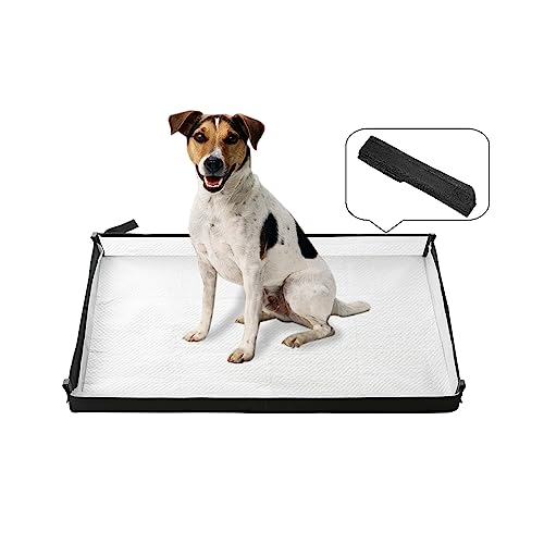 Foldable Large Dog Pee Pads Holder Tray