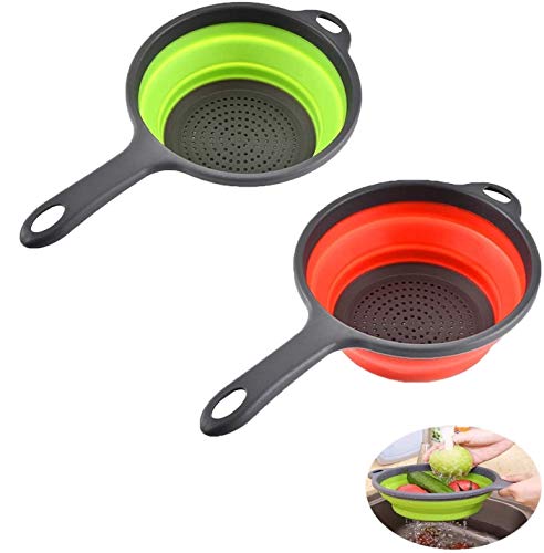 Foldable Silicone Strainer Colanders