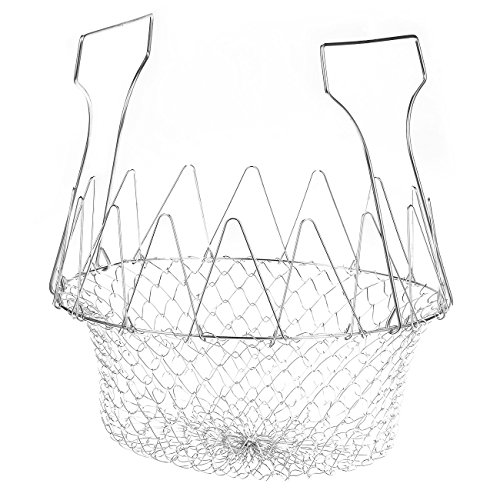 Foldable Stainless Steel Fry Basket