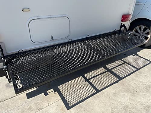 Folding RV Bumper Storage Rack