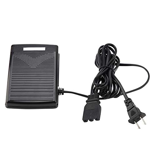 Foot Pedal Control, 110V Electronic Foot Control Cord Sewing Machine Replacement Parts(US Plug)