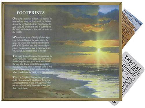Footprints In The Sand Wall Art Set