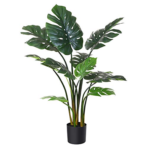 Fopamtri Artificial Monstera Deliciosa Plant