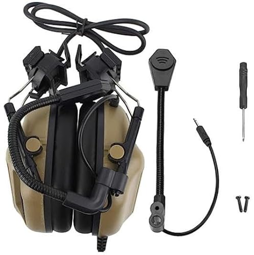 FOPEAS Gaming Headset with Microphone - Waterproof Helmet Style Earphone