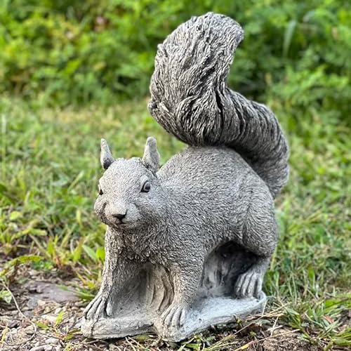 Forest Squirrel Statue