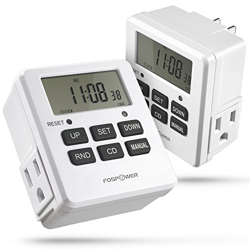 Fospower 7 Day Programmable Timer - Convenient and Versatile